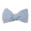 Leon blue bow tie