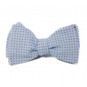 Leon blue bow tie