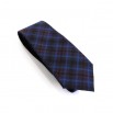 Cravate bleu écossais