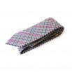 Bordered checked tie