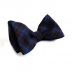 Scottish blue bow tie