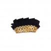 Hula black cuff bracelet 