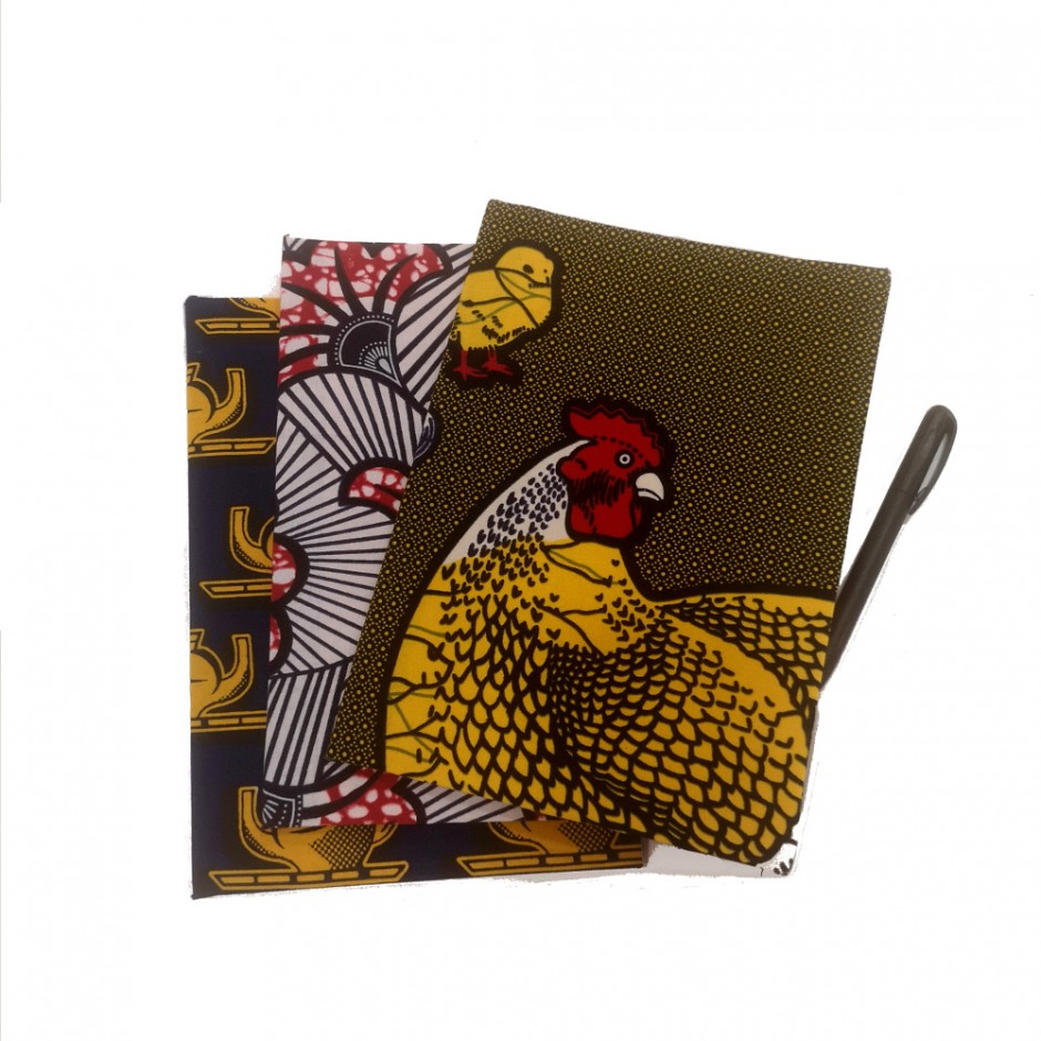 lot de 3 carnets Mali au coeur L