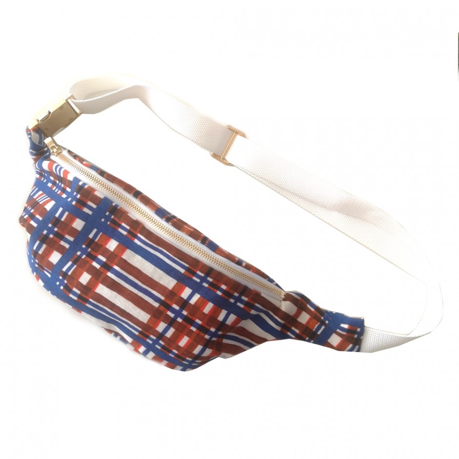 tartan bumbag