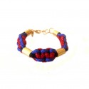 Red and purple bracelet M
