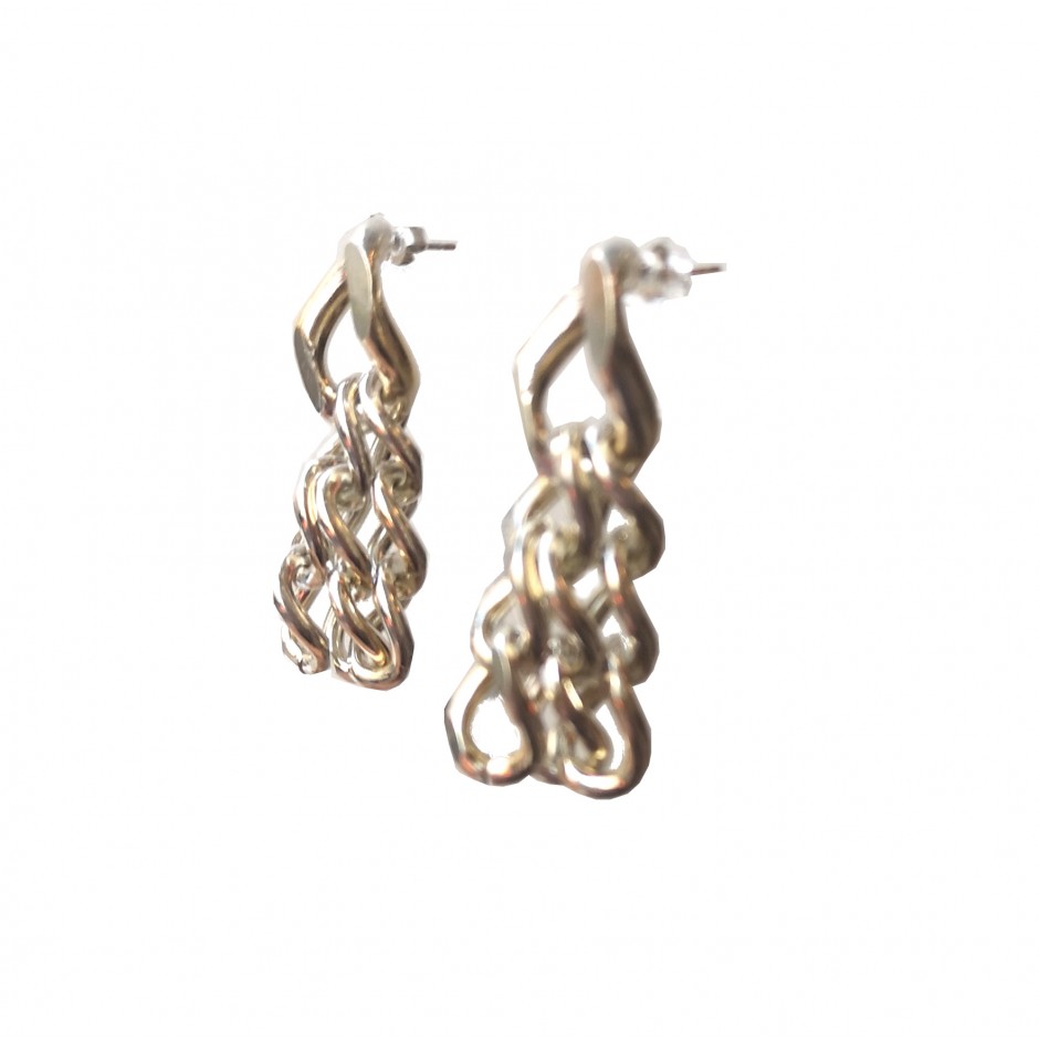 Boucles d'oreille Souxsie argent