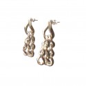 Boucles d'oreille Souxsie argent